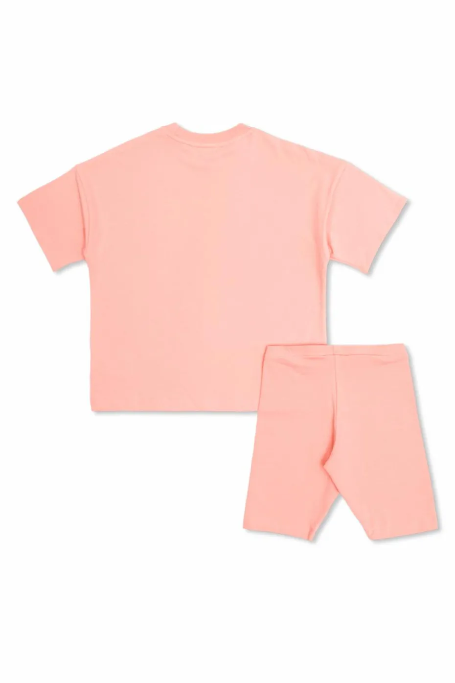ADIDAS Kids RÓŻOWY Komplet: t-shirt i szorty