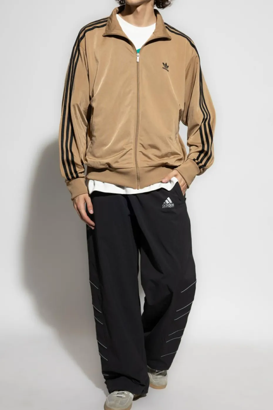 ADIDAS Originals beżowy Bluza z logo