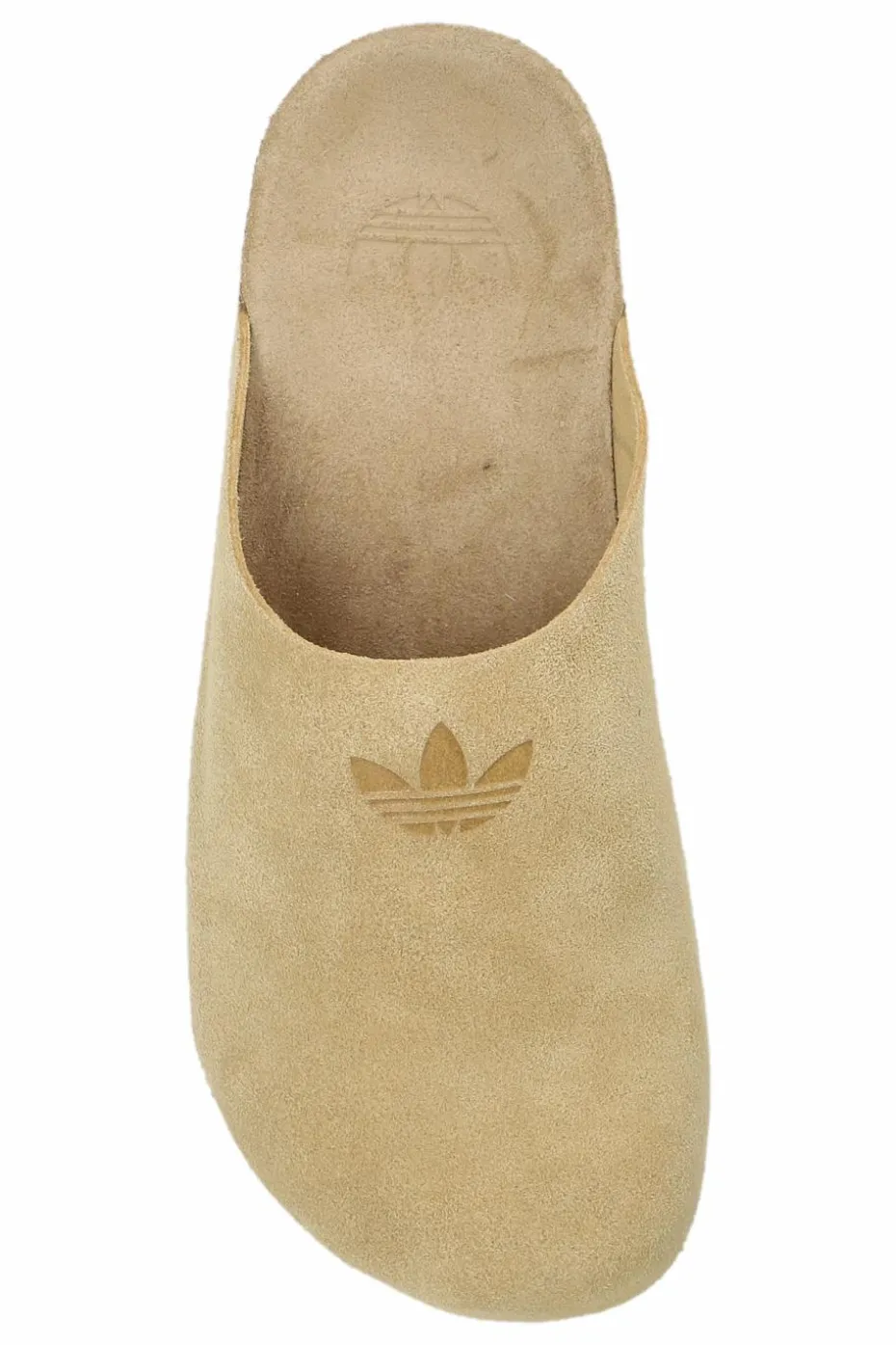 ADIDAS Originals beżowy Zamszowe klapki `Adimule`