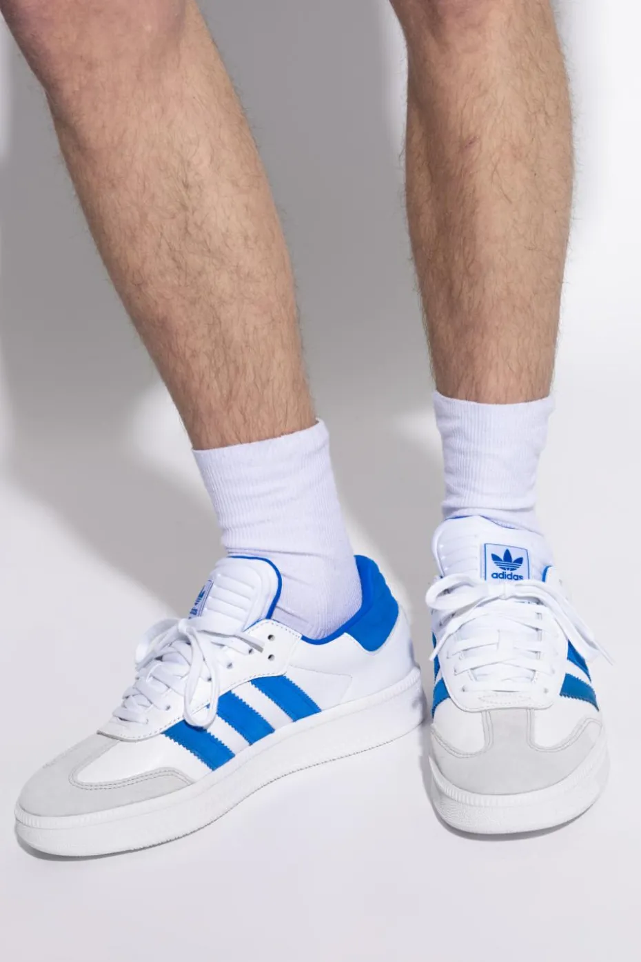 ADIDAS Originals BIAŁY Buty sportowe `Samba XLG`