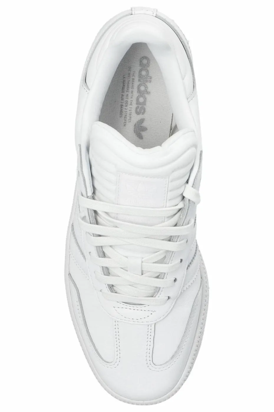 ADIDAS Originals BIAŁY Buty sportowe `SAMBA XLG`