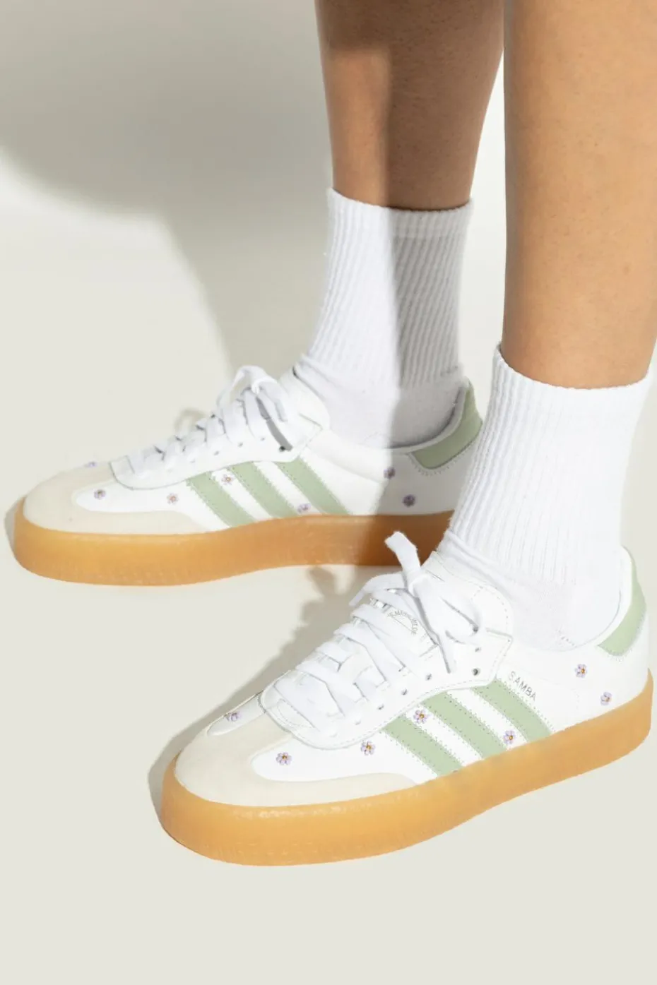 ADIDAS Originals BIAŁY Buty sportowe `Sambae`