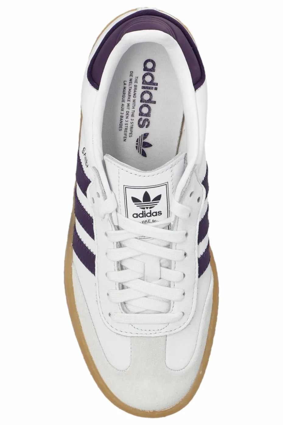 ADIDAS Originals BIAŁY Buty sportowe `SAMBAE W`