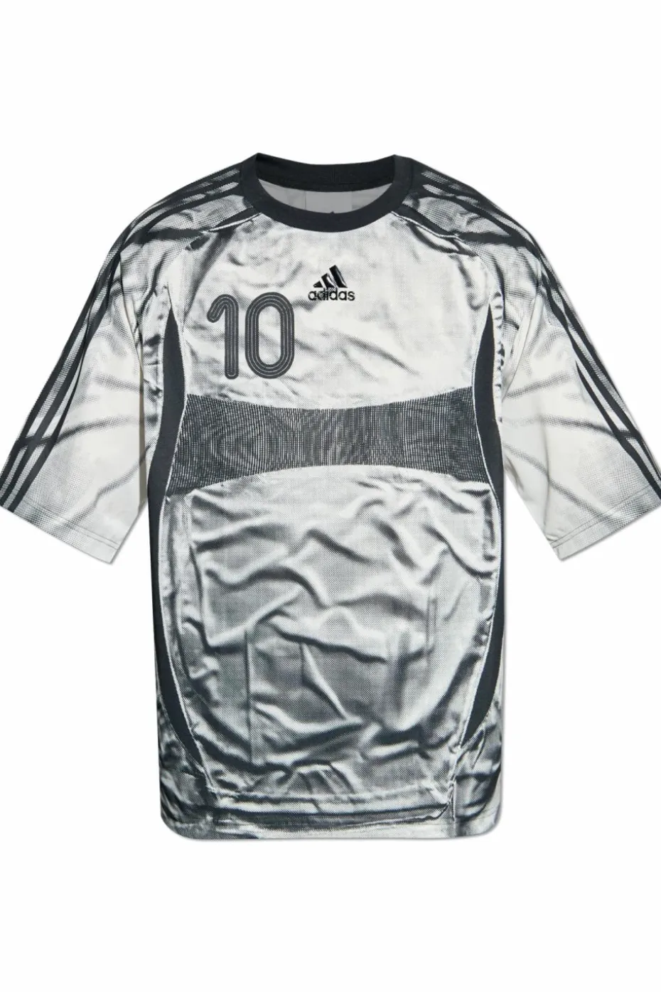 ADIDAS Originals BIAŁY T-shirt z logo