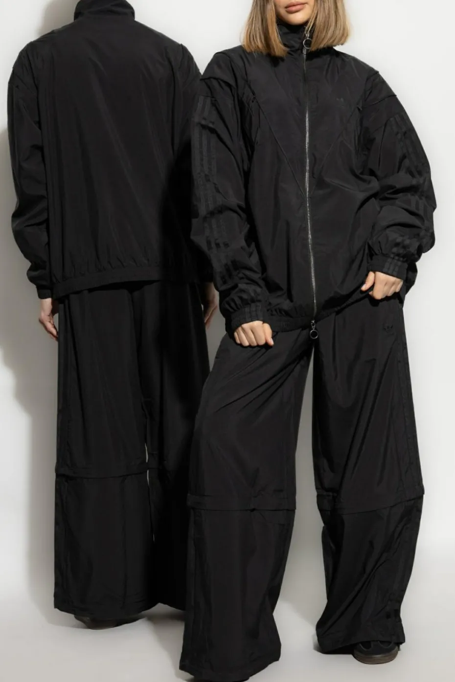 ADIDAS Originals CZARNY Kurtka ze stójką