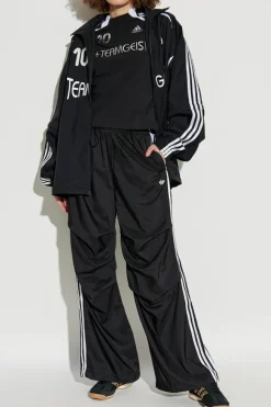 ADIDAS Originals CZARNY Lekka kurtka typu `oversize`