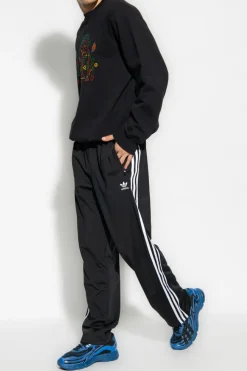 ADIDAS Originals CZARNY Spodnie dresowe z logo