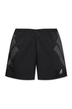 ADIDAS Originals CZARNY Szorty z nadrukiem
