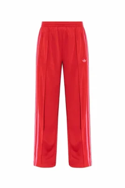 ADIDAS Originals CZERWONY Spodnie dresowe z logo
