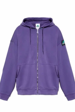 ADIDAS Originals FIOLETOWY Bluza z logo