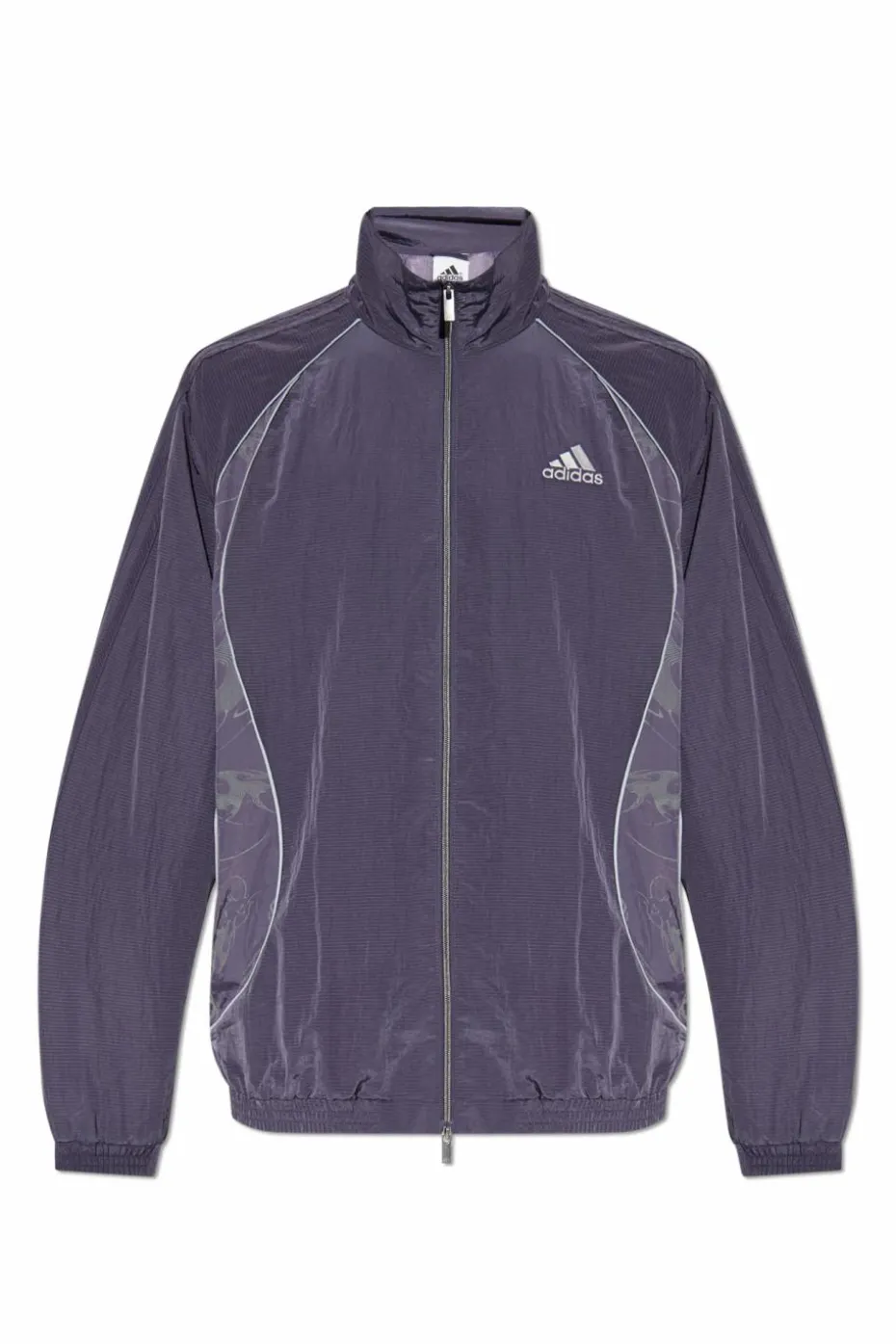 ADIDAS Originals FIOLETOWY Lekka kurtka z logo