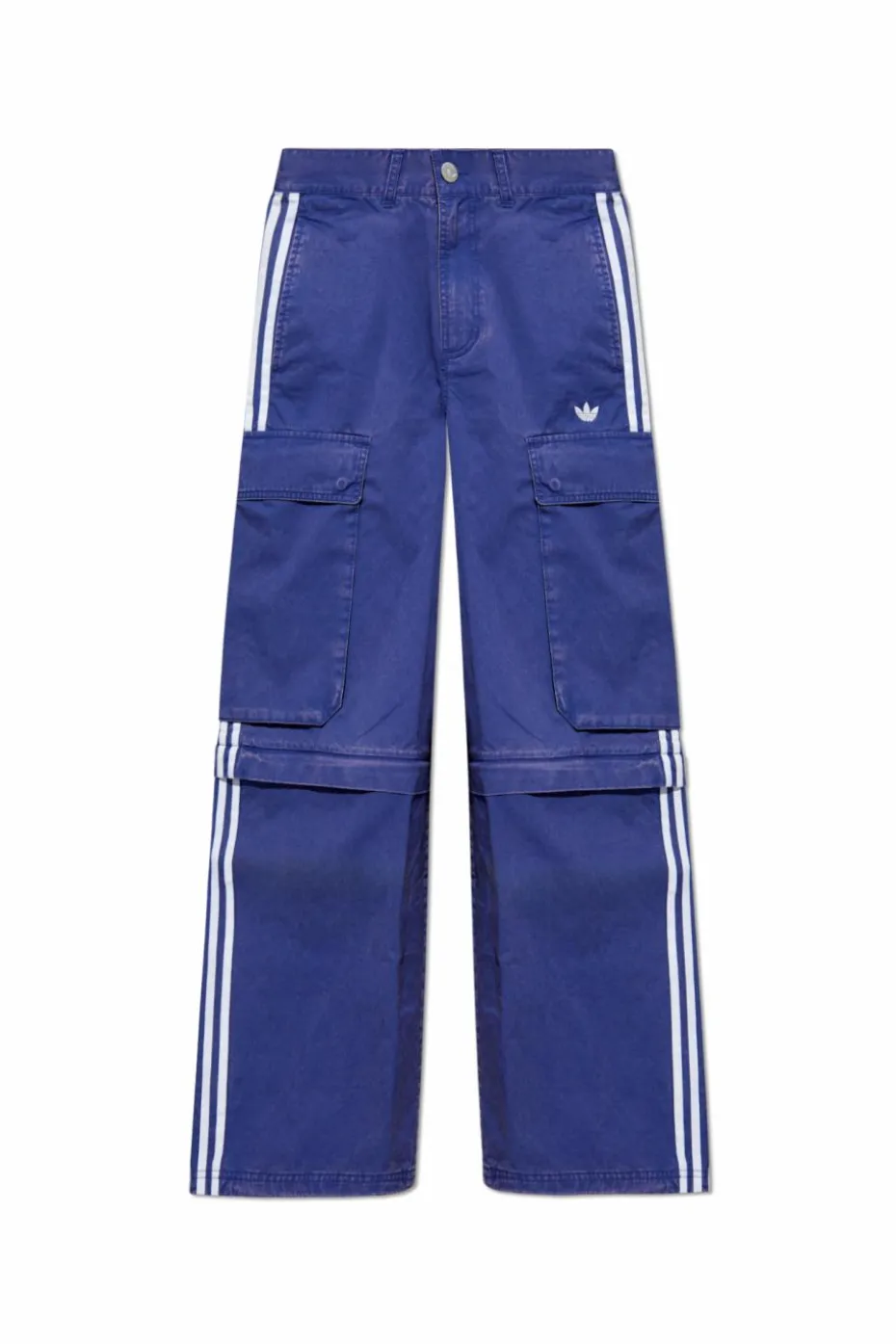 ADIDAS Originals FIOLETOWY Spodnie typu `cargo`
