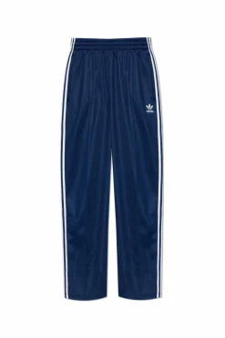 ADIDAS Originals GRANATOWY Spodnie dresowe z wyszytym logo