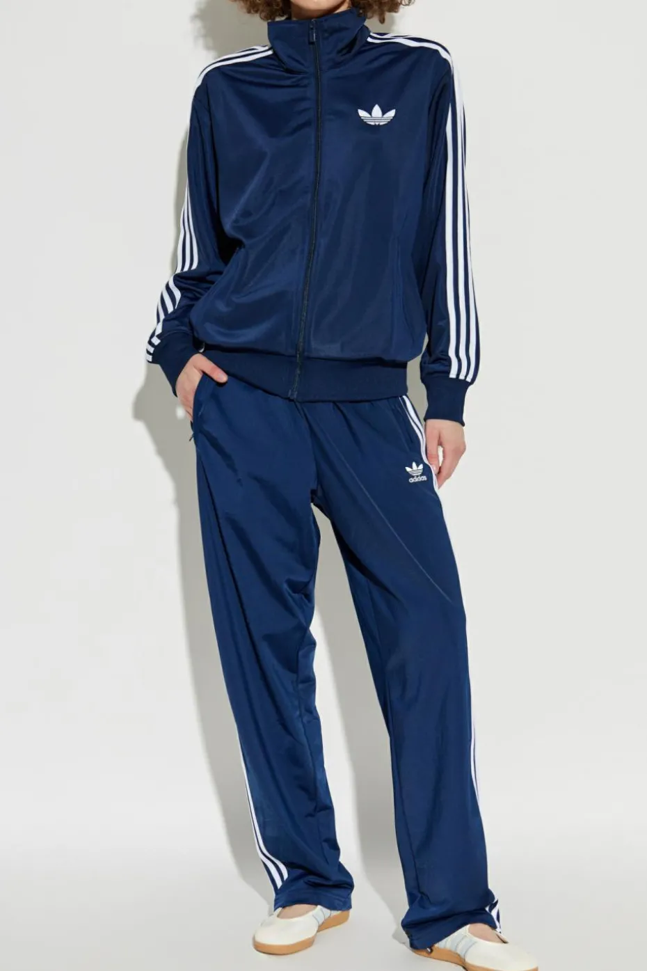ADIDAS Originals GRANATOWY Bluza z logo