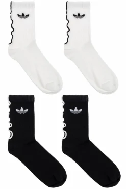 ADIDAS Originals MULTIKOLOR Dwupak skarpet z logo