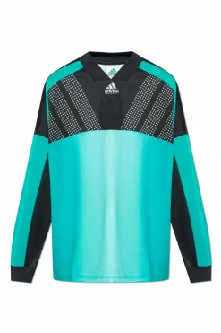 ADIDAS Originals neonowy T-shirt z długimi rękawami
