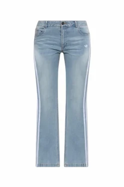 ADIDAS Originals NIEBIESKI Jeansy z rozszerzanymi nogawkami