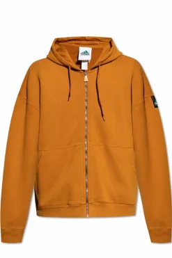 ADIDAS Originals POMARAŃCZOWY Bluza z kapturem