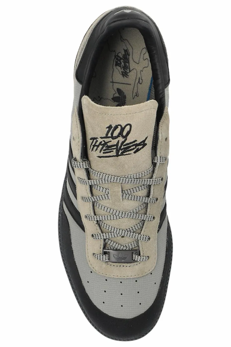 ADIDAS Originals SZARY ADIDAS x 100 Thieves