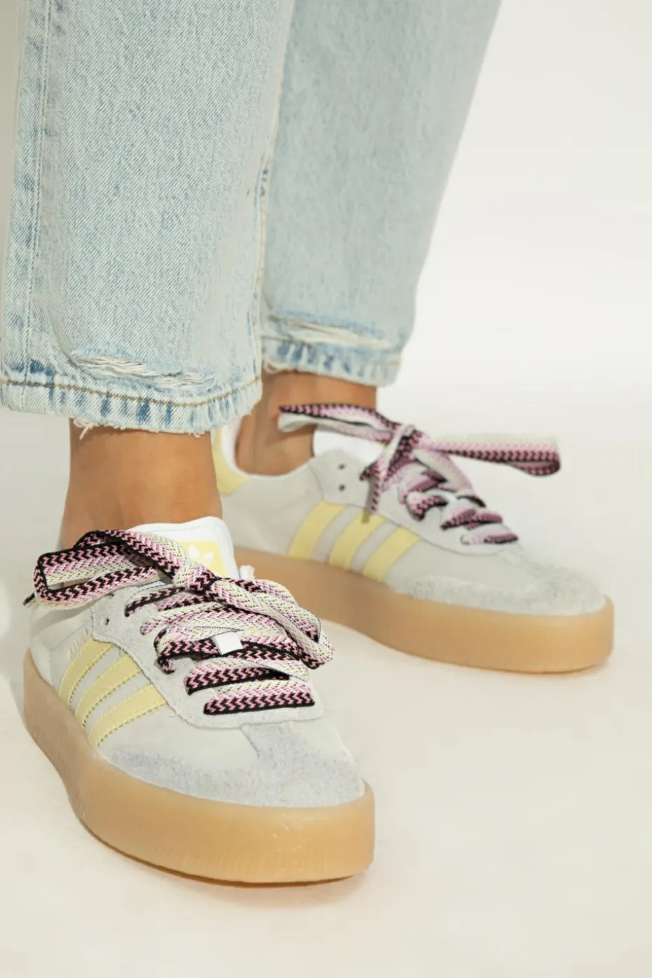 ADIDAS Originals SZARY Buty sportowe `SAMBAE W`