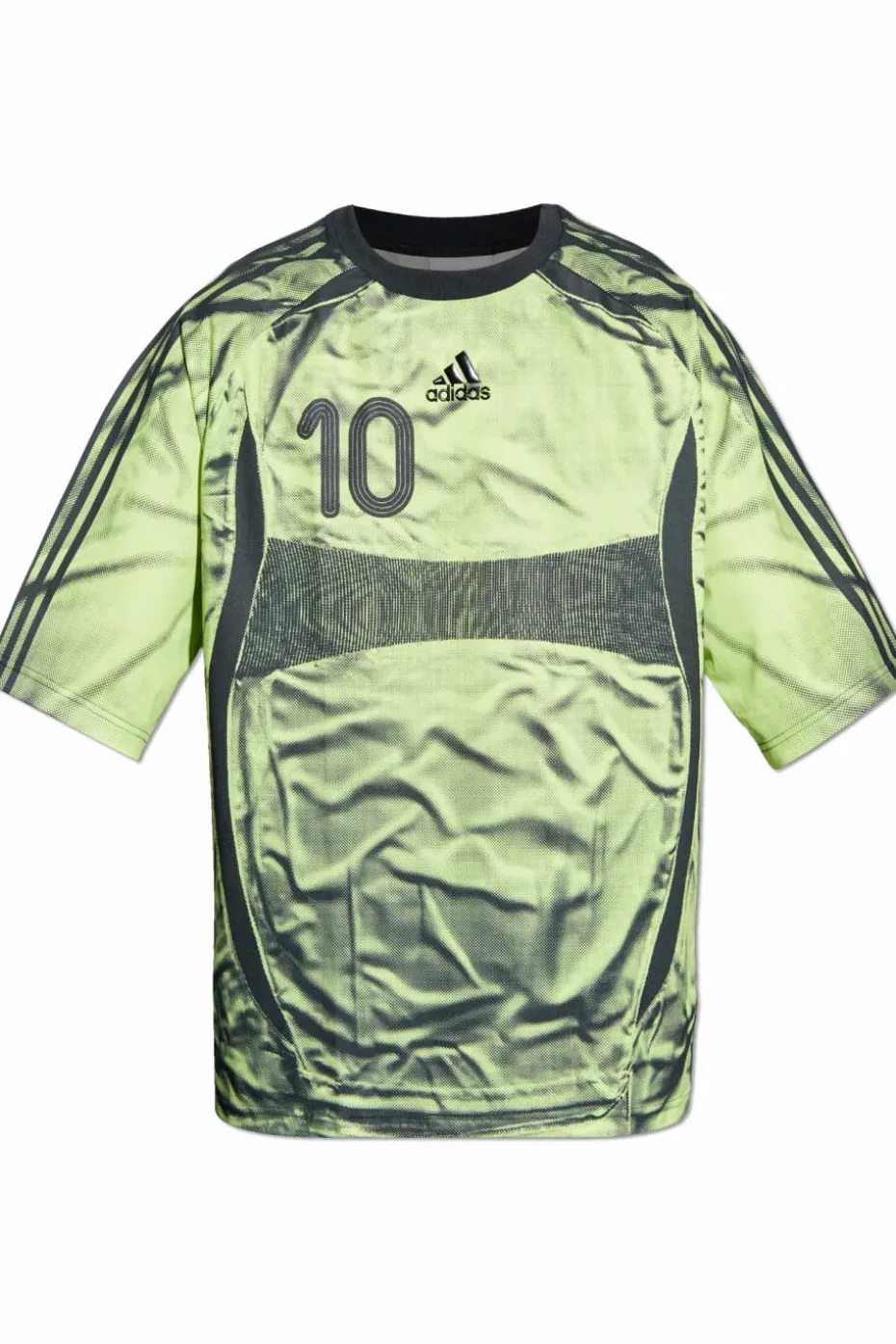 ADIDAS Originals ZIELONY T-shirt z logo