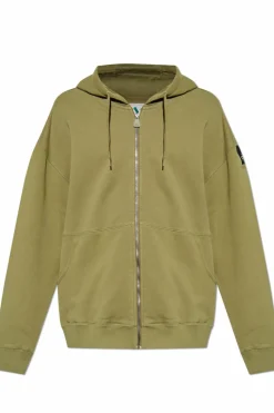 ADIDAS Originals ZIELONY Bluza z kapturem