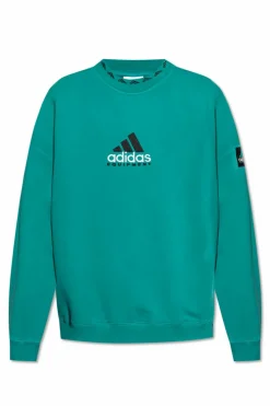 ADIDAS Originals ZIELONY Bluza z wyszytym logo