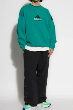 ADIDAS Originals ZIELONY Bluza z wyszytym logo