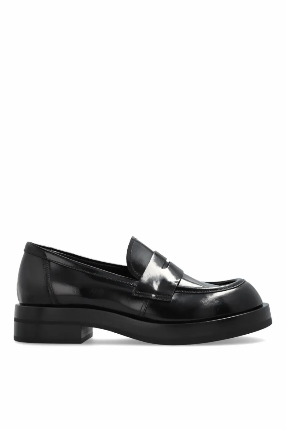 AGL CZARNY Buty `Trudi` typu `loafers`