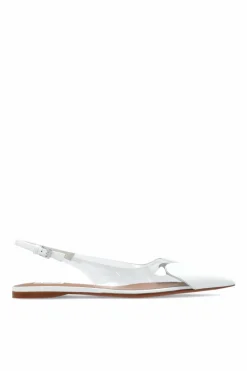 Alaïa BIAŁY Baleriny `Le Coeur`
