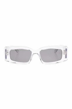 Alaïa BIAŁY Okulary przeciwsłoneczne