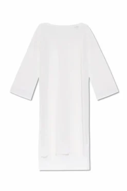 Alaïa BIAŁY Sukienka o luźnym kroju