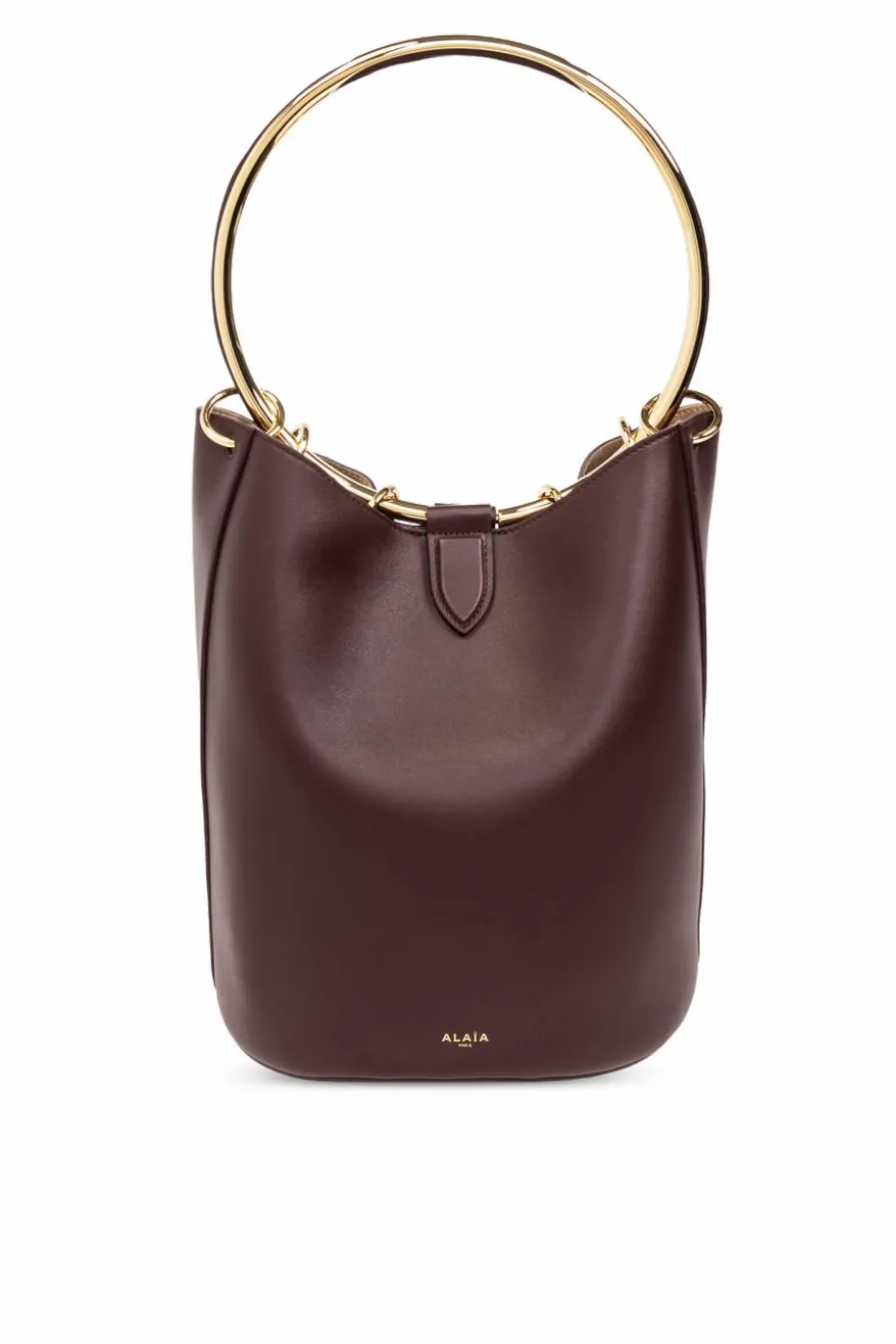 Alaïa BORDO Torba do ręki ‘Ring’
