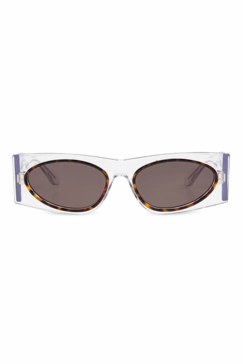 Alaïa BRĄZOWY Okulary przeciwsłoneczne
