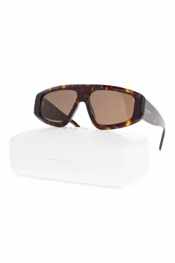 Alaïa BRĄZOWY Okulary przeciwsłoneczne