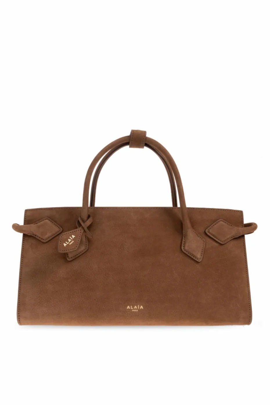 Alaïa BRĄZOWY Torba do ręki `Small`
