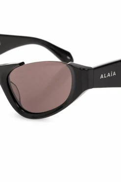 Alaïa CZARNY Okulary przeciwsłoneczne