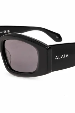 Alaïa CZARNY Okulary przeciwsłoneczne