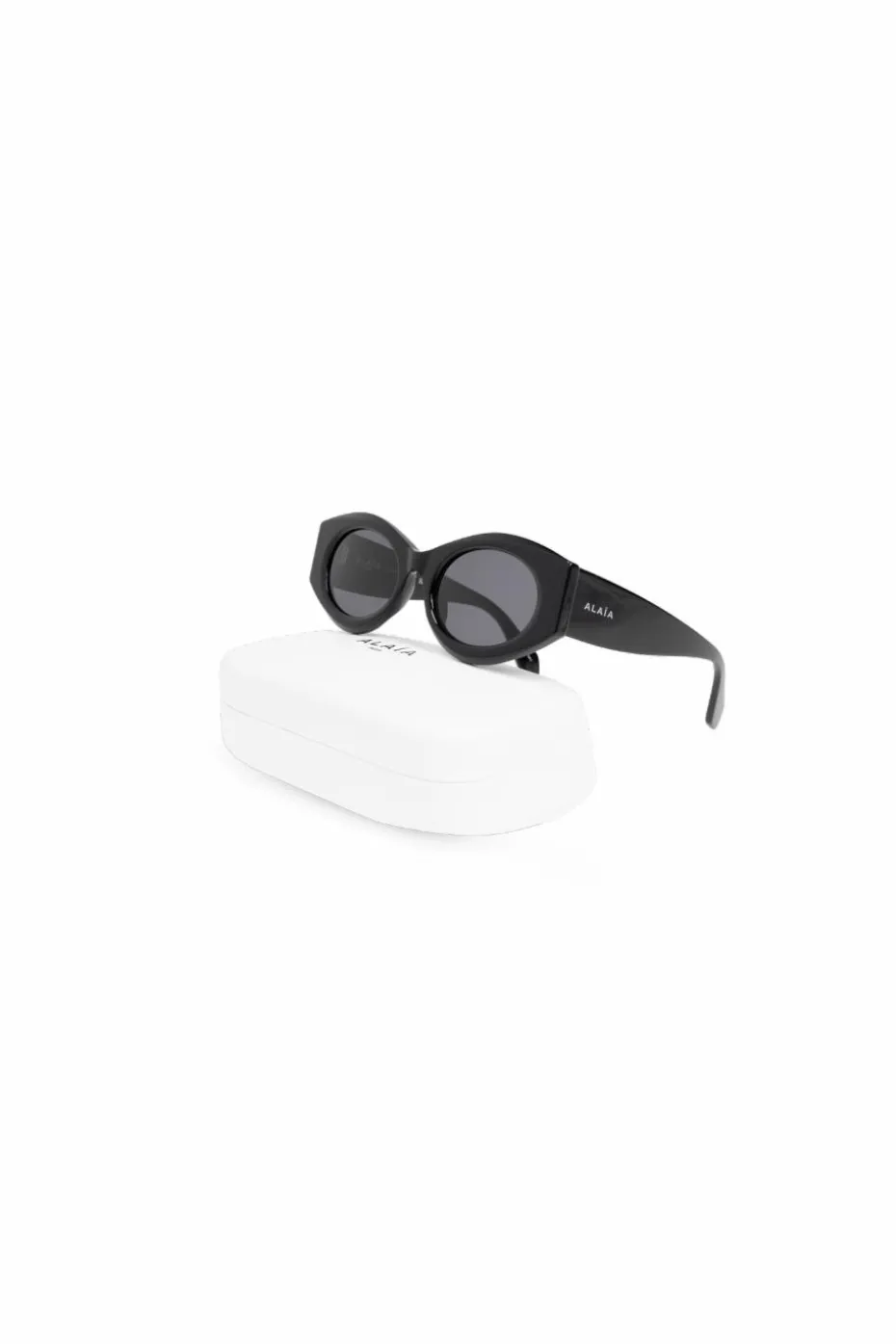 Alaïa CZARNY Okulary przeciwsłoneczne