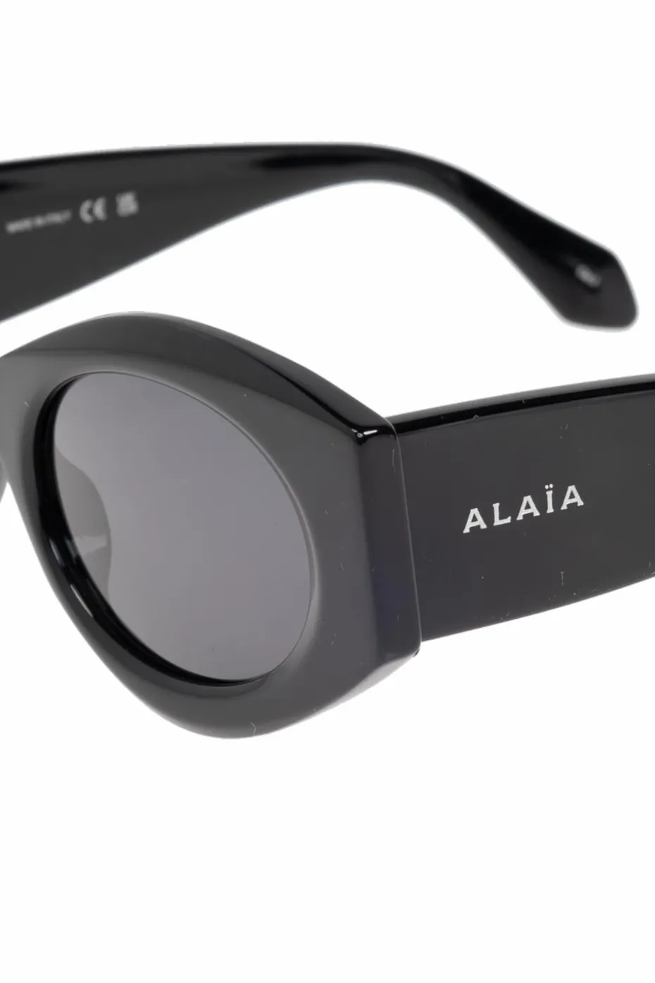 Alaïa CZARNY Okulary przeciwsłoneczne