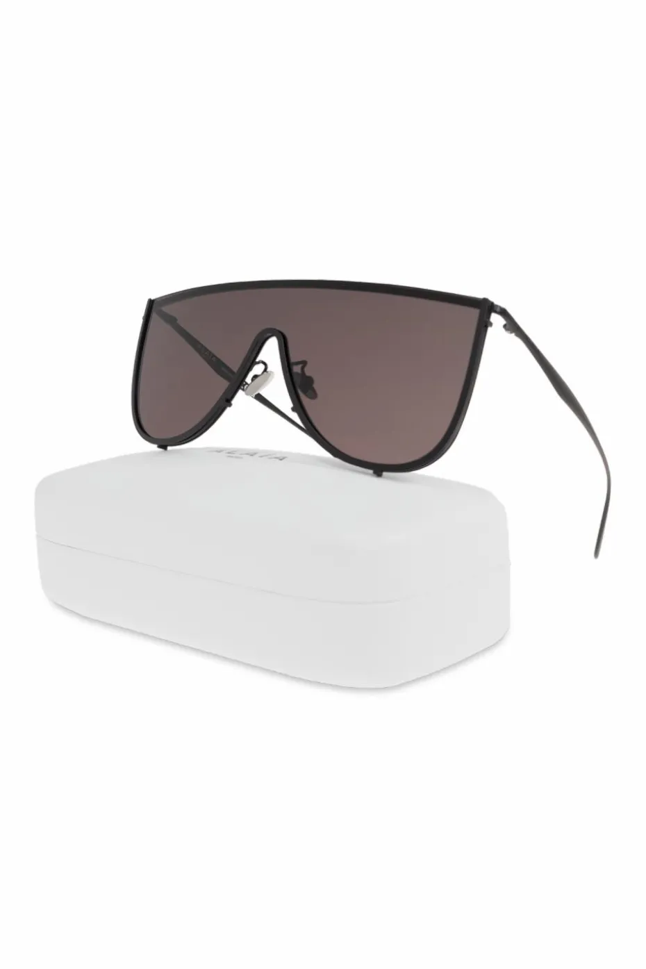 Alaïa CZARNY Okulary przeciwsłoneczne