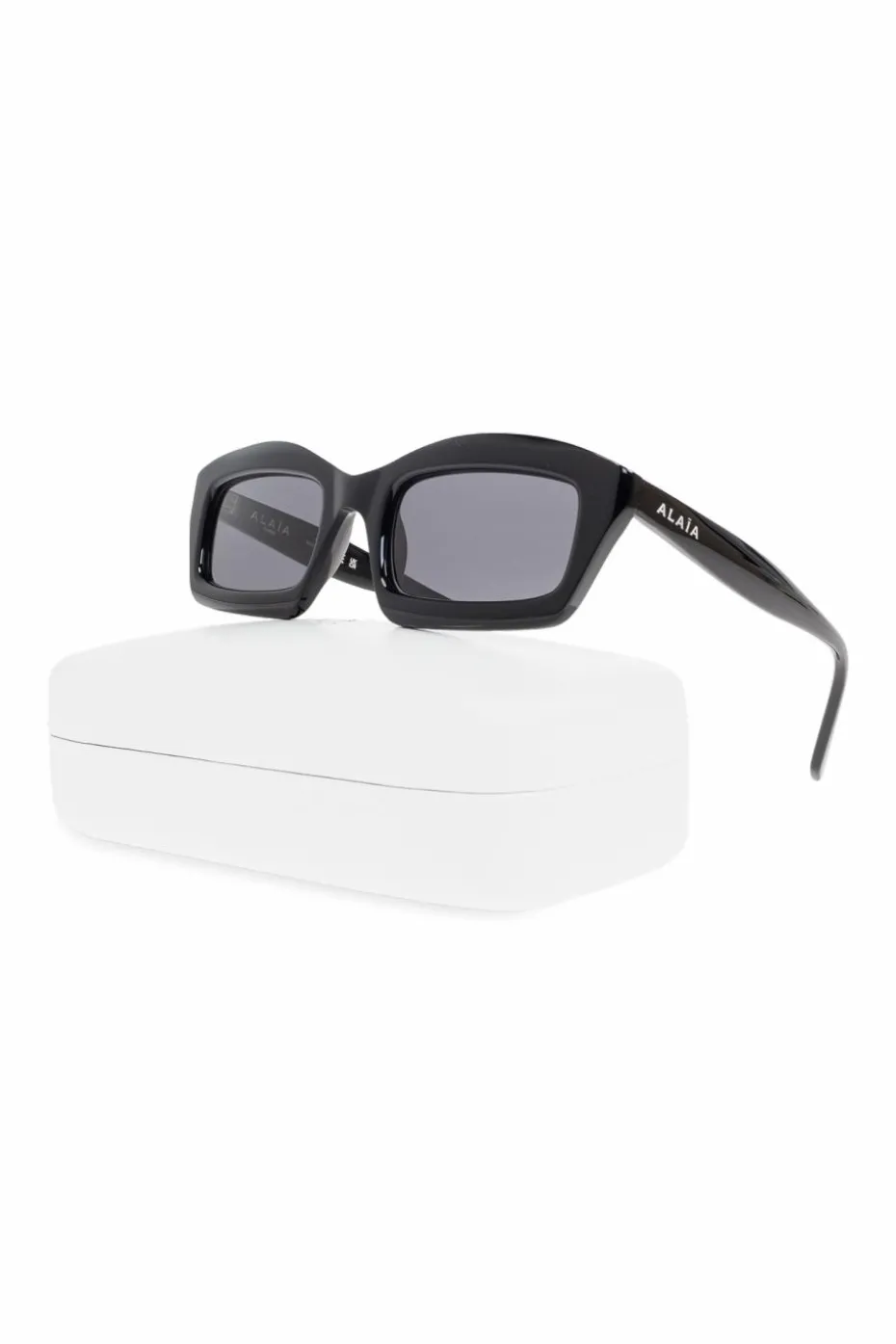 Alaïa CZARNY Okulary przeciwsłoneczne