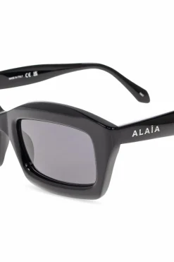 Alaïa CZARNY Okulary przeciwsłoneczne