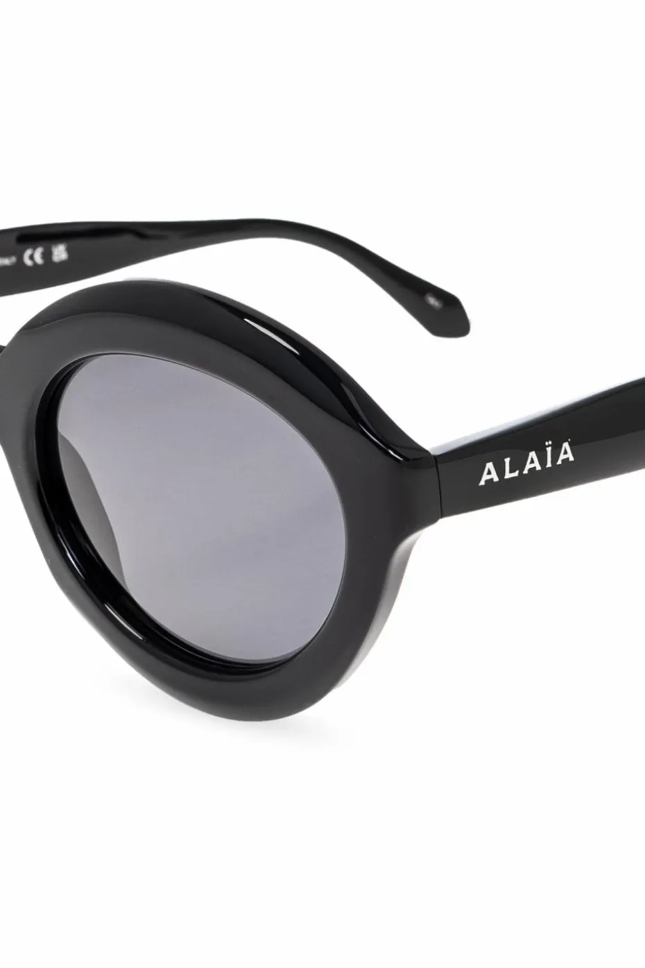 Alaïa CZARNY Okulary przeciwsłoneczne