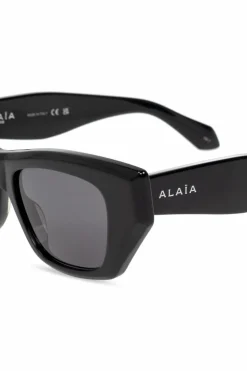 Alaïa CZARNY Okulary przeciwsłoneczne