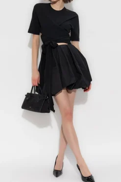 Alaïa CZARNY Spódnica typu bombka