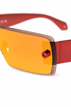 Alaïa CZERWONY Okulary przeciwsłoneczne