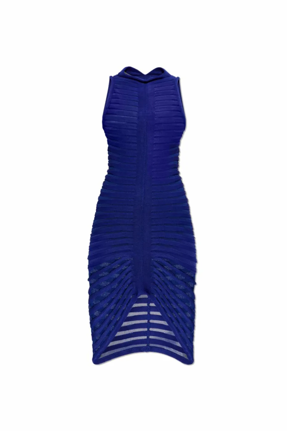 Alaïa NIEBIESKI Ażurowa sukienka
