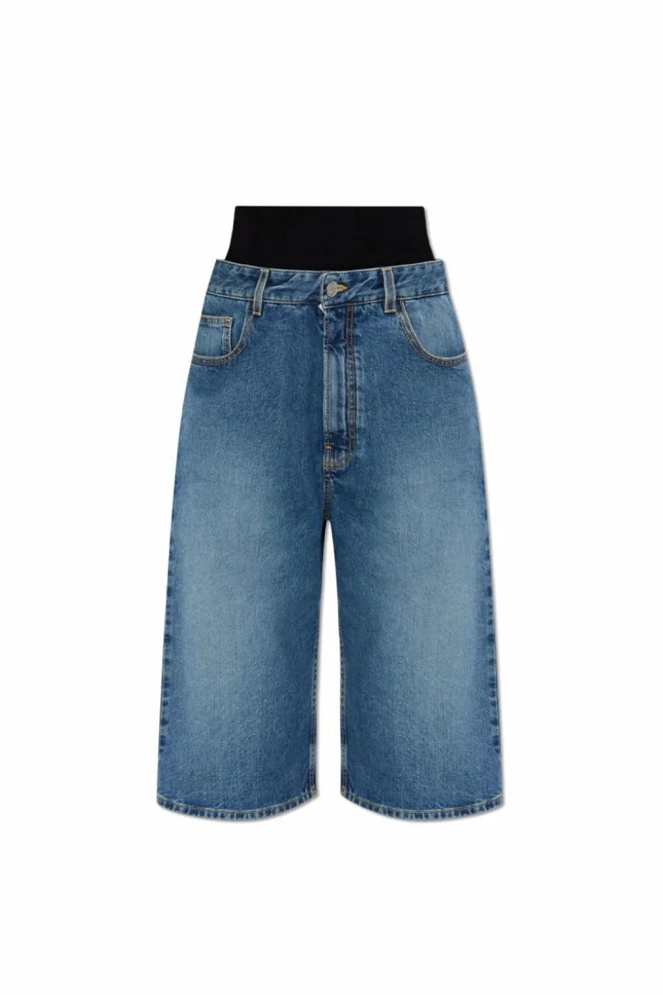 Alaïa NIEBIESKI Jeansowe szorty