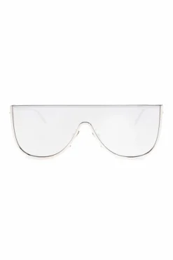 Alaïa SREBRNY Okulary przeciwsłoneczne